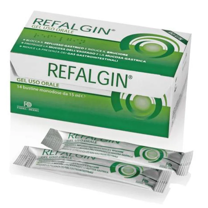 Refalgin Bustine Gel Orale per il Reflusso Gastroesofageo