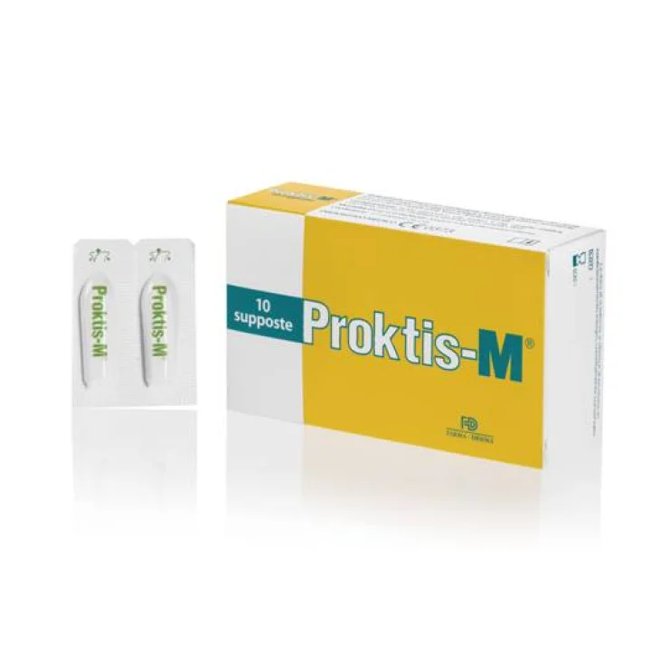 Proktis-M Supposte per Emorroidi e Ragadi