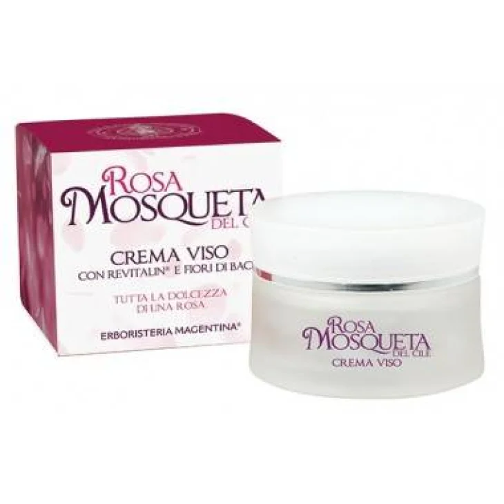 Erboristeria Magentina Crema Viso Rosa Mosqueta Antinvecchiamento 50 ml