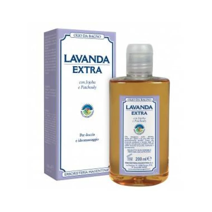 Erboristeria Magentina Lavanda Extra Olio da Bagno 200 ml