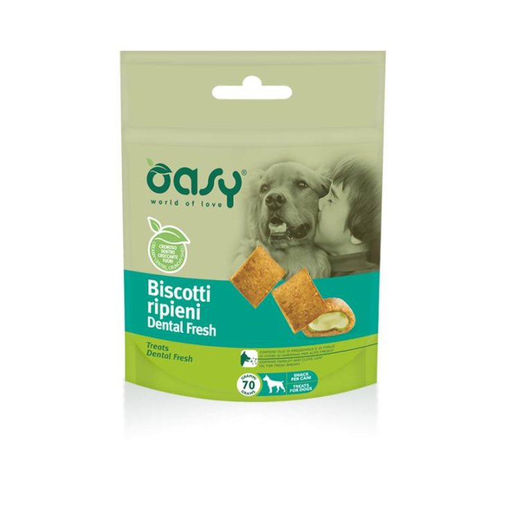 Oasy Dental Fresh Snack per Cani per un alito Fresco 70 g