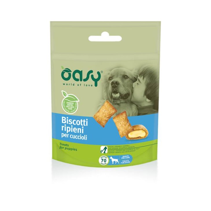 Oasy Biscotti Ripieni per Cuccioli 70 g