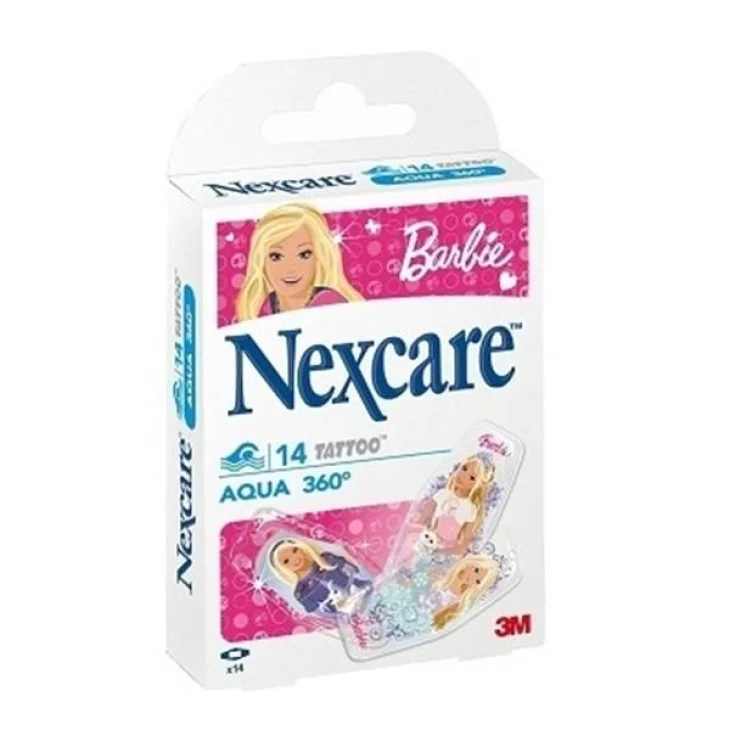 3M Nexcare Cerotto Impermeabile Barbie Tattoo