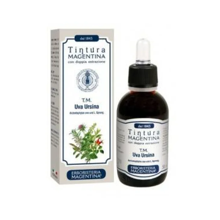 Erboristeria Magentina Uva Ursina Tintura Madre per le Vie Urinarie 50 ml