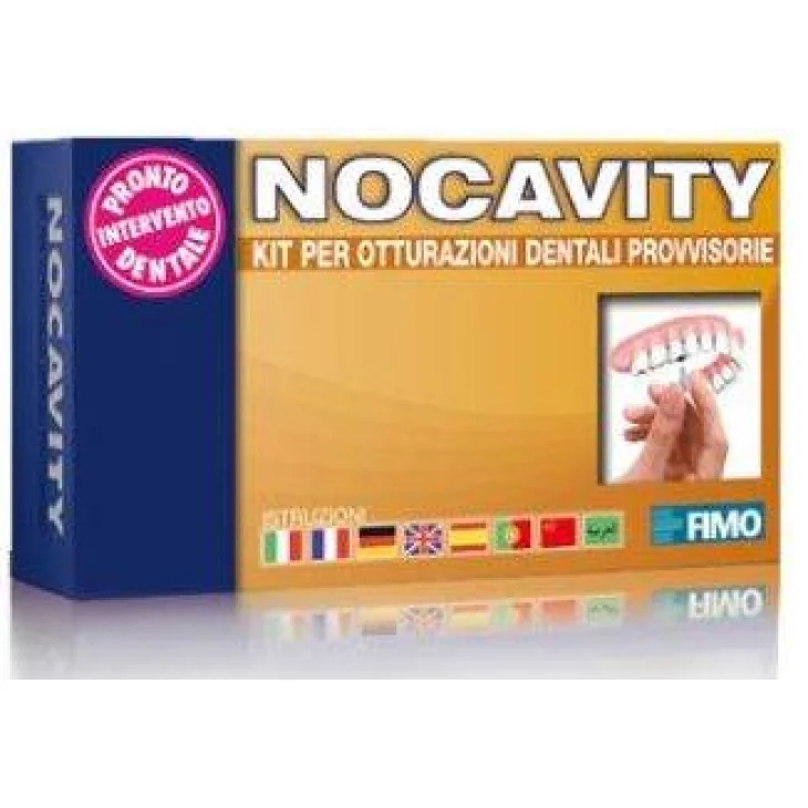 Fimo Nocavity Kit per Otturazioni Dentarie Provvisorie