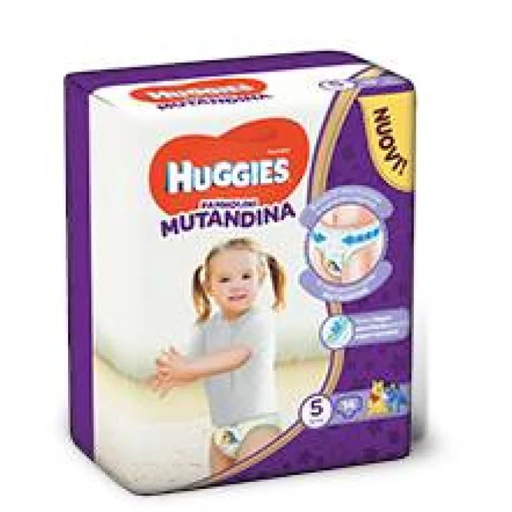 Huggies Pannolini Mutandina Taglia 5 (12-17 kg) 14 pezzi