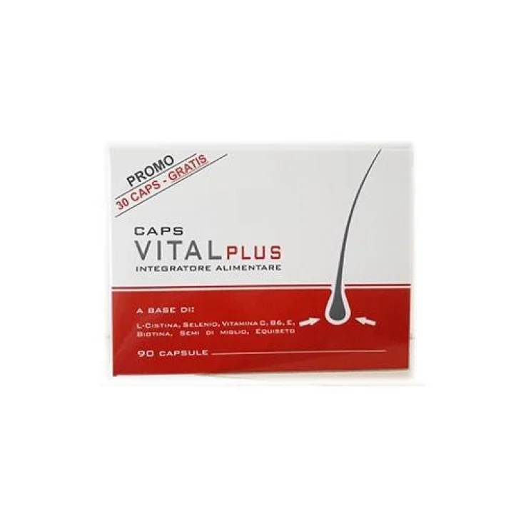 Vital Plus Caps Promo Integratore Pelle e Capelli 90 capsule