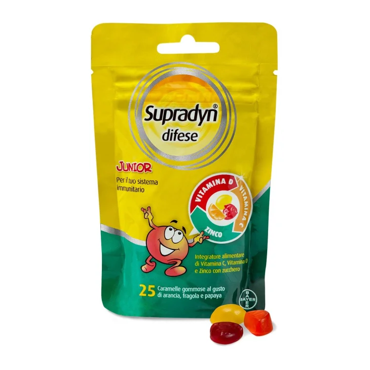 Supradyn Difese Junior Caramelle Gommose Integratore Difese Immunitarie