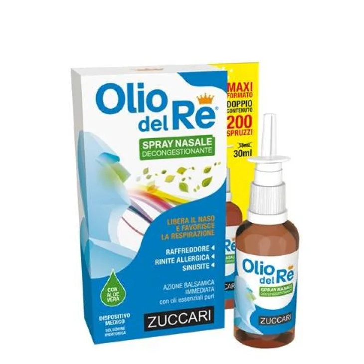 Zuccari Olio del Re Spray Nasale Decongestionante
