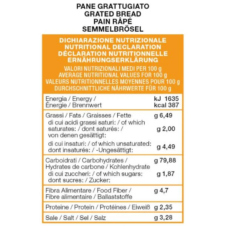 Il Pane di Anna Pane Grattuggiato senza glutine latte e uova 500 g