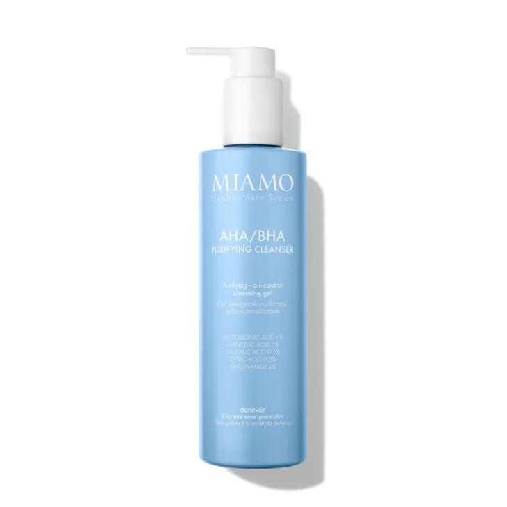 Miamo Aha Bha Purifyng Cleanser Gel Purificante Pelle Grassa 250 ml