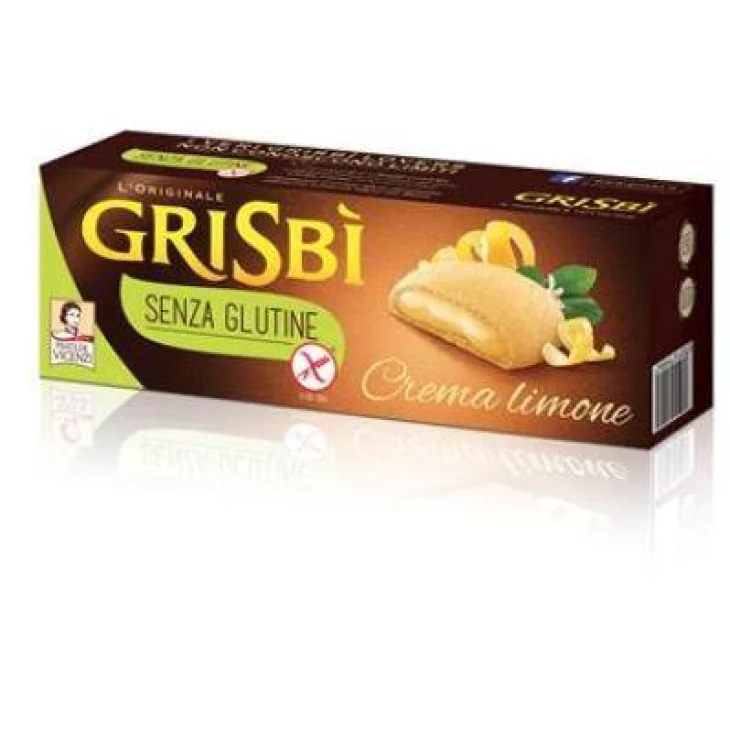 Grisbì Biscotto al Limone Senza Glutine