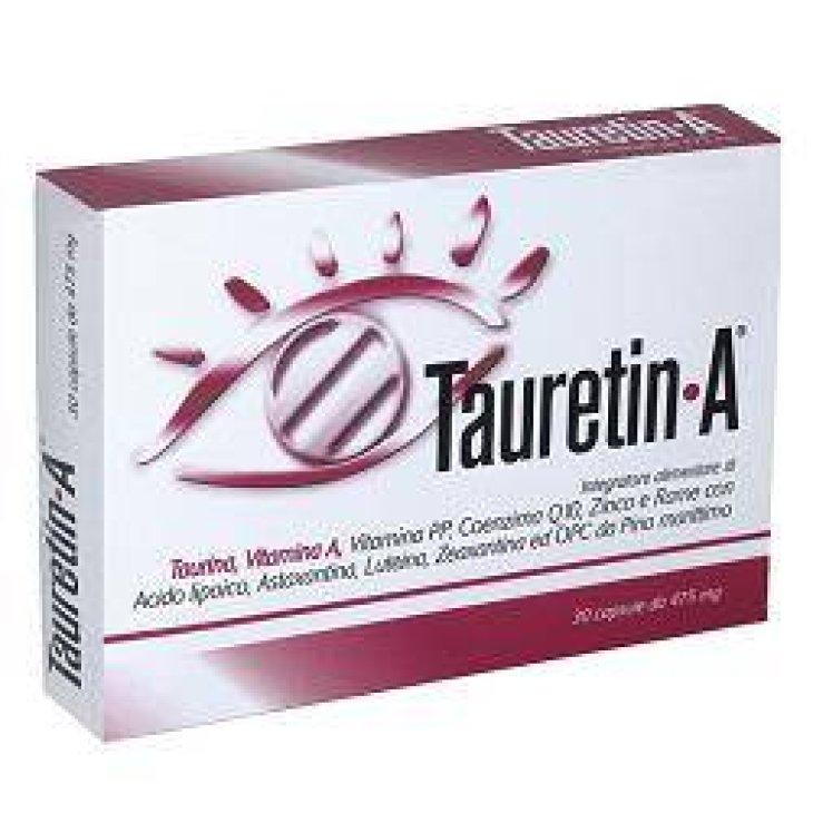 Tauretin A Integratore per il benessere visivo 30 capsule