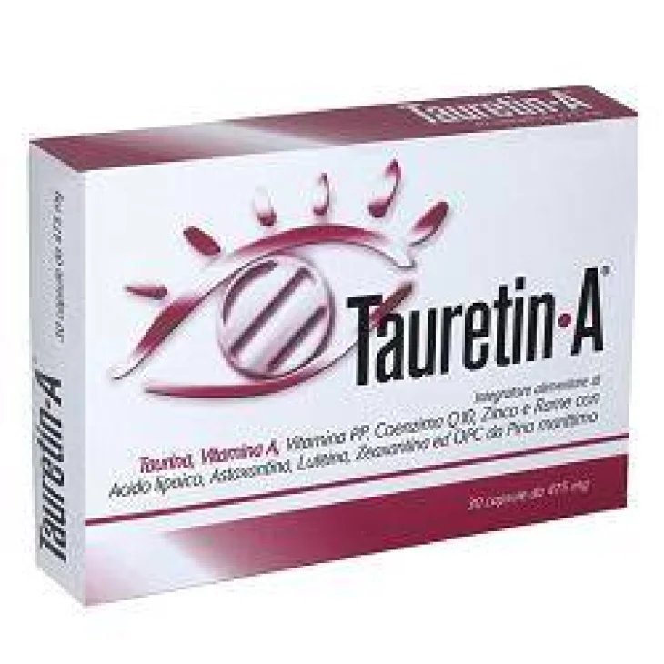 Tauretin A Integratore per il benessere visivo 30 capsule
