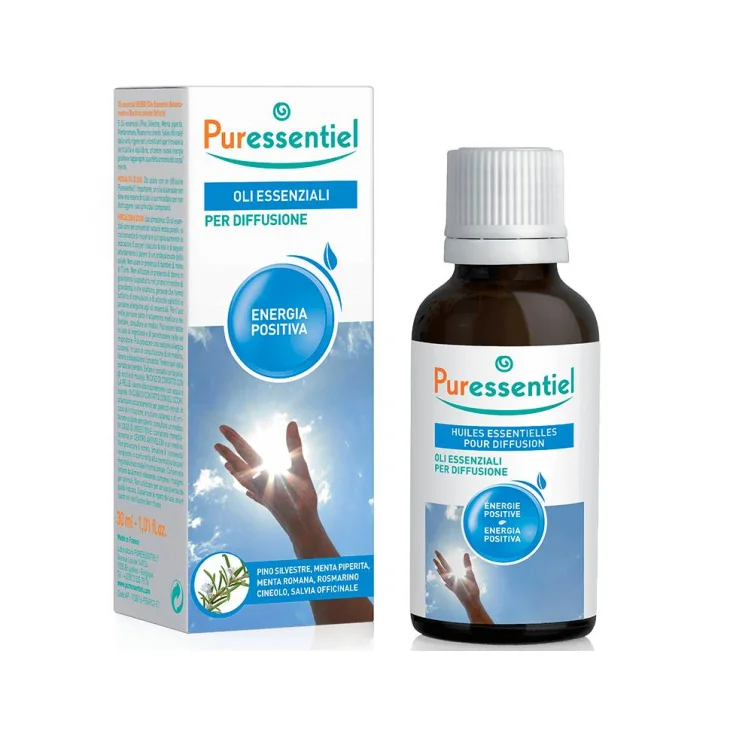 Puressentiel Oli Essenziali per Diffusione Energia Positiva 30 ml