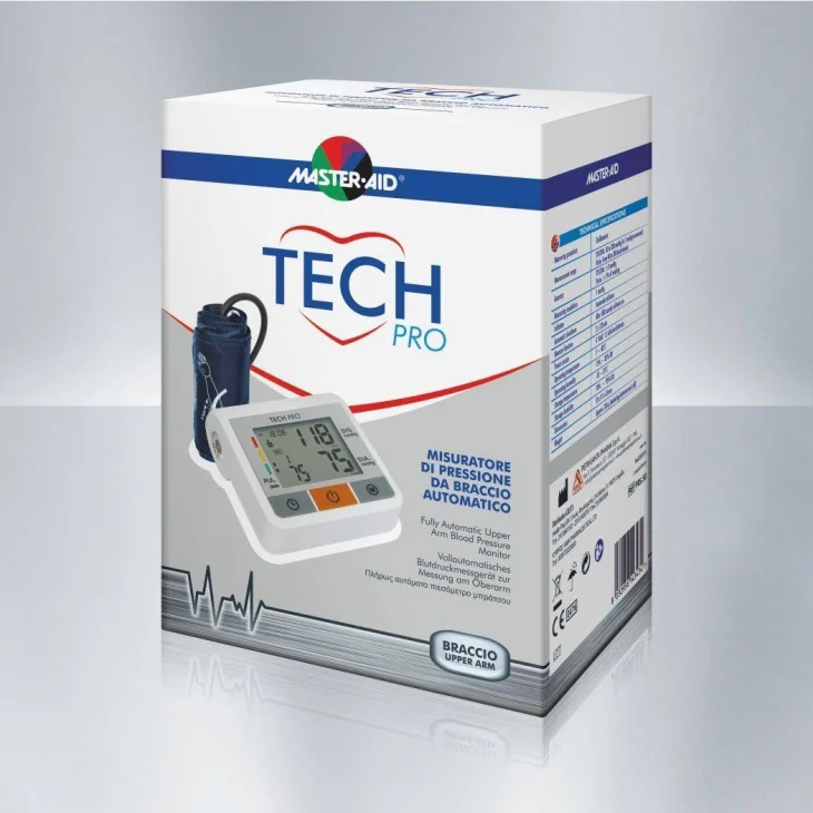 Master Aid Tech Pro Misuratore di pressione a braccio automatico
