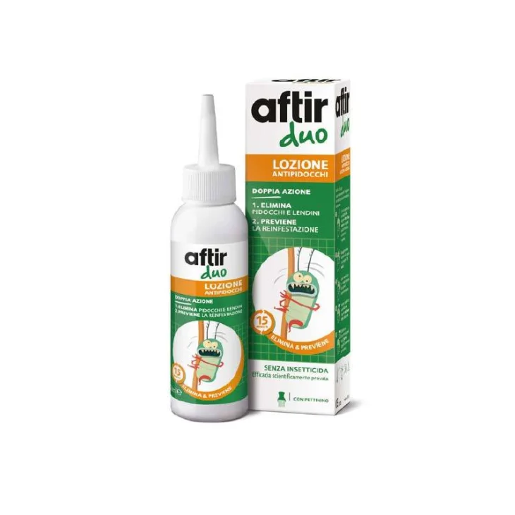 Aftir Duo Lozione Anti-Pidocchi 100 ml
