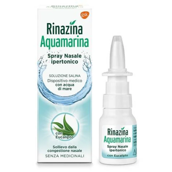 Rinazina Aquamarina Spray Nasale Soluzione Ipertonica