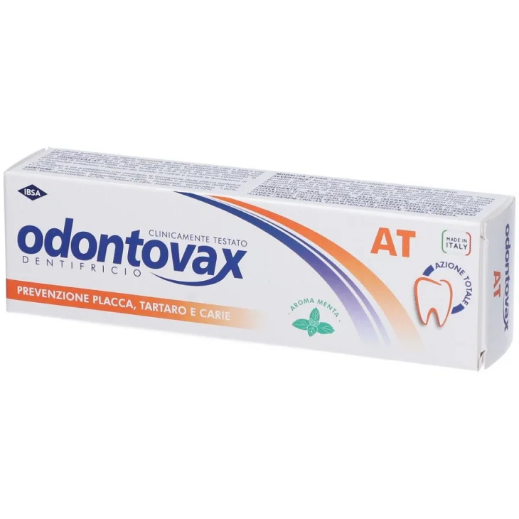 Odontovax At Dentifricio Azione Totale Prevenzione Placca Tartaro E Carie 75 Ml