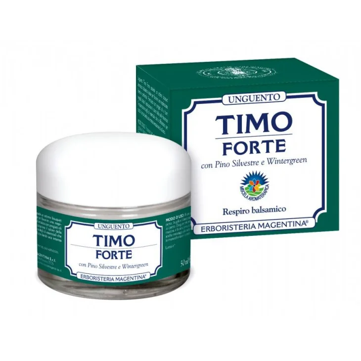 Erboristeria Magentina Timo Forte Unguento Buona Respirazione 50 ml