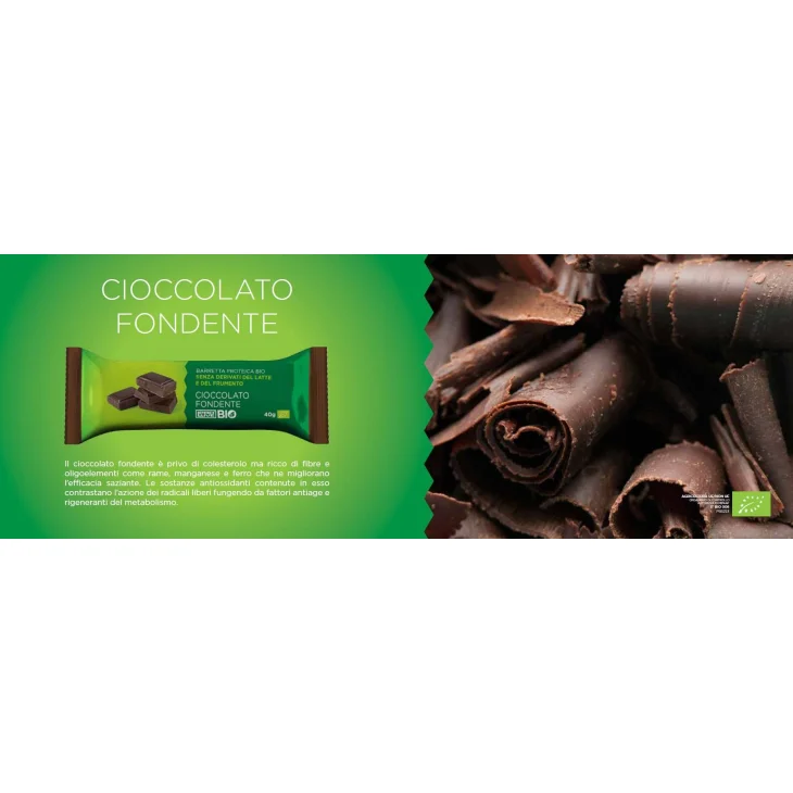 Prolive Bio Barretta Proteica Cioccolato Fondente 40 gr