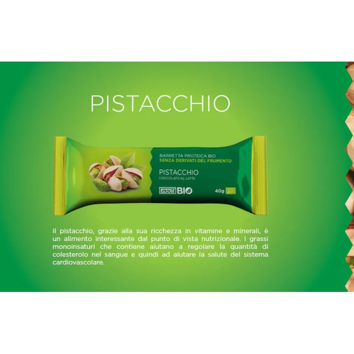 ProLive Bio Barretta Proteica al Pistacchio 40 gr