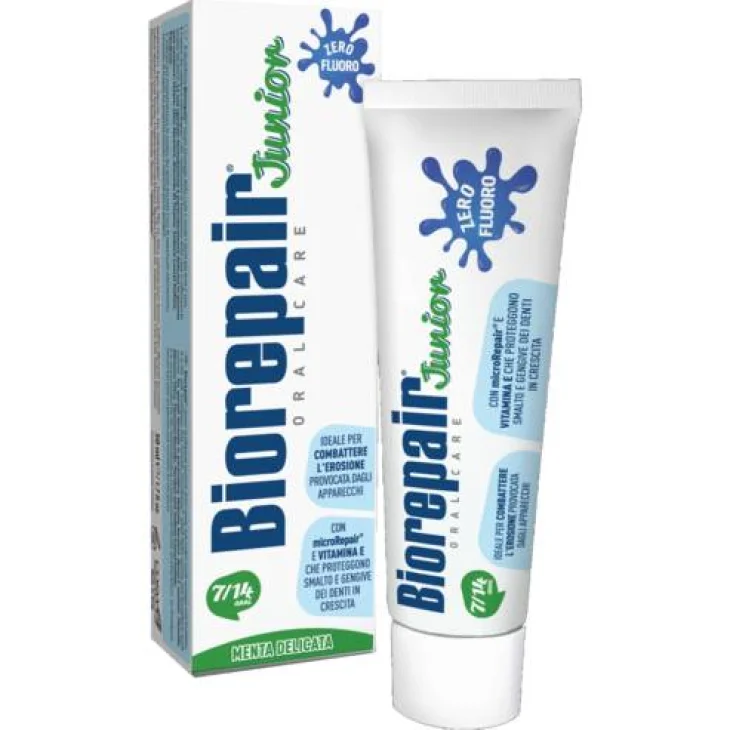 Biorepair Junior Dentifricio per Bambini 7-14 Anni 75 ml