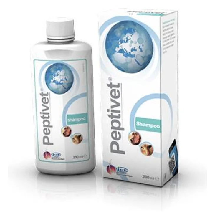 I.C.F. Peptivet Shampoo pronto all'uso per cani e gatti 200 ml