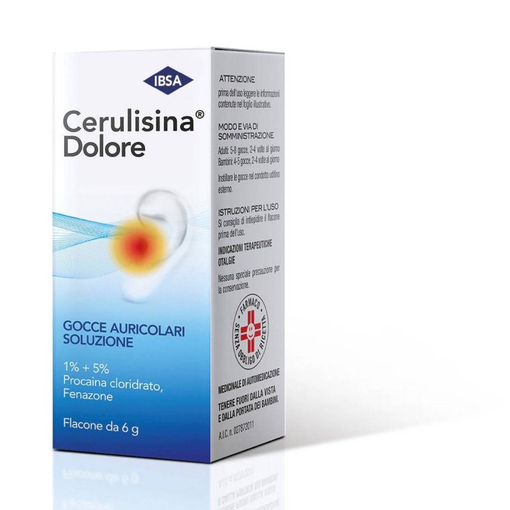 Cerulisina Dolore Gocce Otologiche