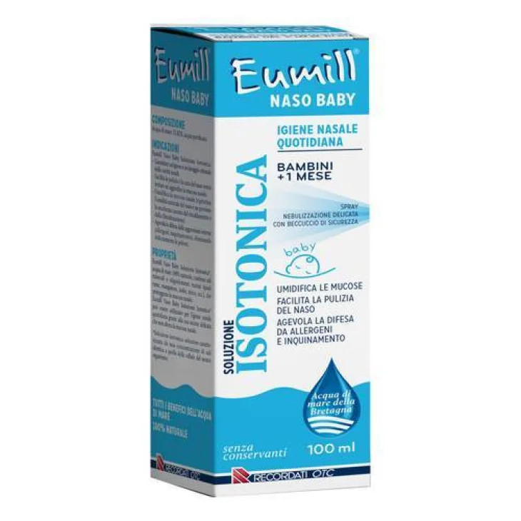 Eumill Naso Baby Spray Soluzione Isotonica 100 ml