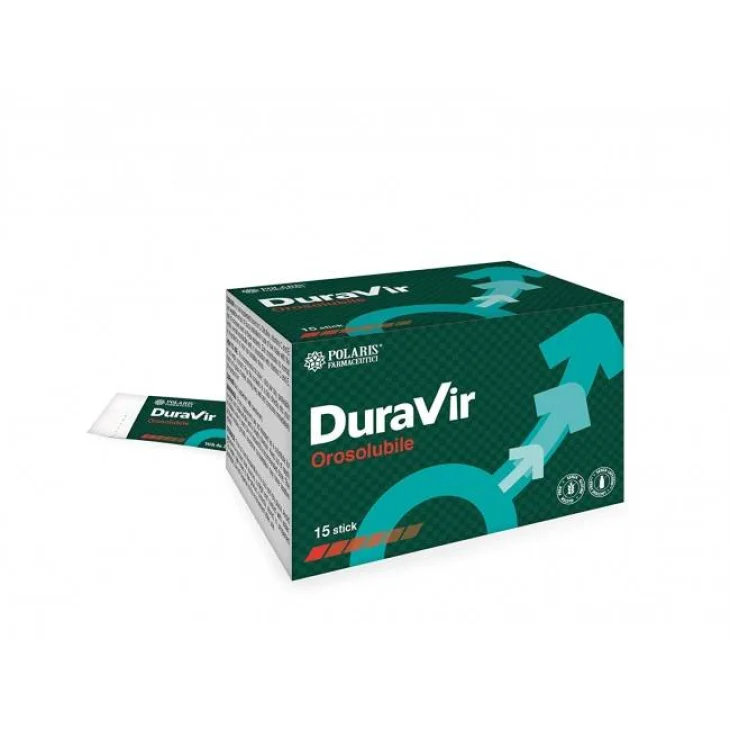 Polaris Farmaceutici Duravir Integratore per Uomini 15 stick