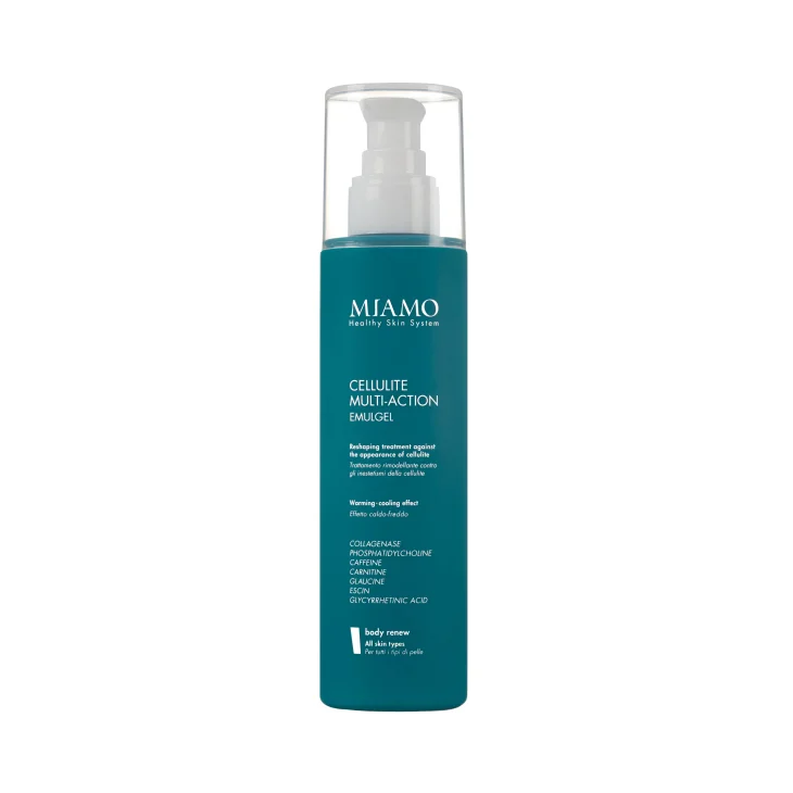 Miamo Cellulite Multi-Action Emulgel Trattamento Rimodellante Anticellulite 200 ml