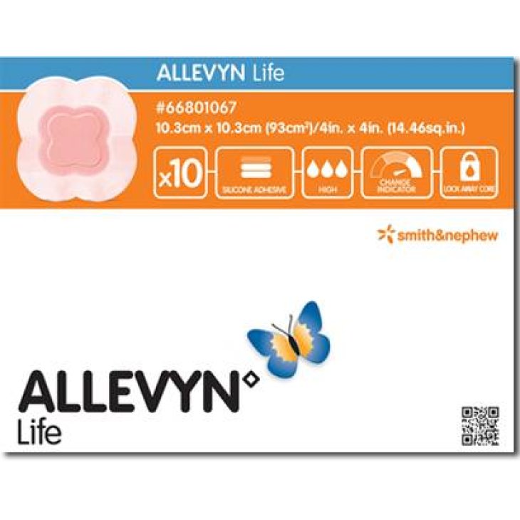 Allevyn Life Medicazione Avanzata in Schiuma 15,4x15,4 cm