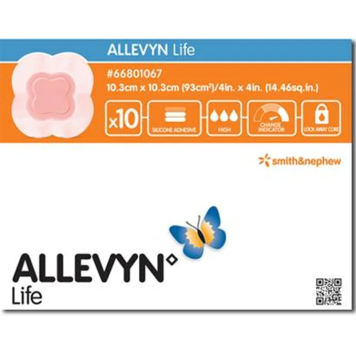 Allevyn Life Medicazione Avanzata in Schiuma 15,4x15,4 cm
