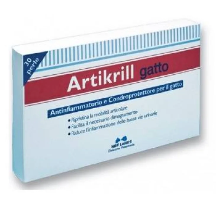 N.B.F. Lanes Artrikrill Gatto Integratore per Gatti