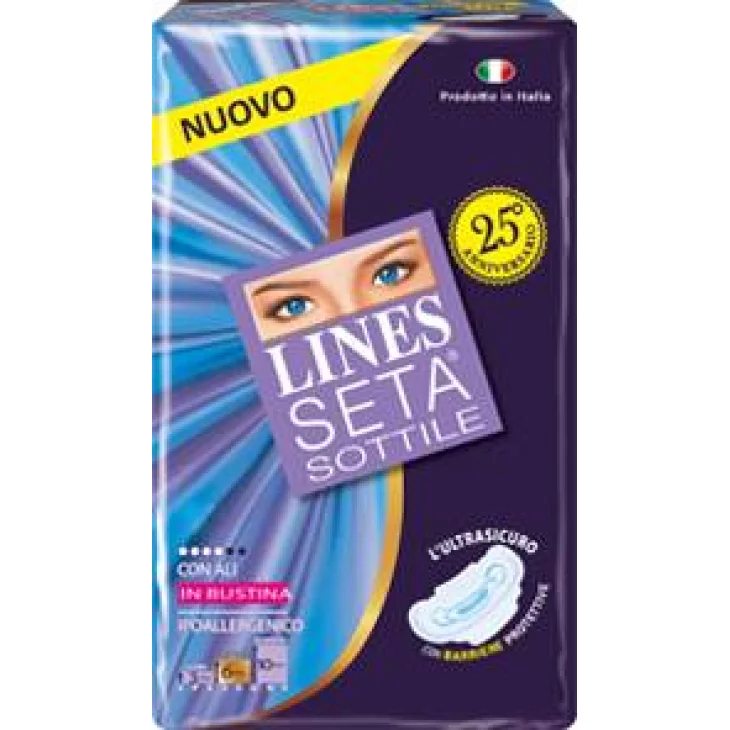 Lines Seta Sottile Assorbenti con Ali