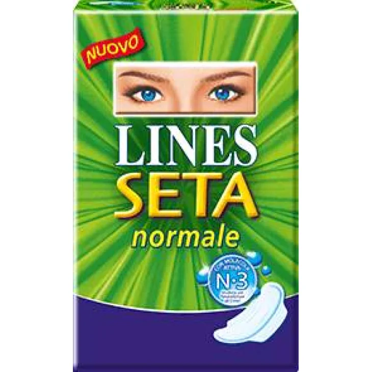 Lines Seta Normale Assorbenti con Ali 16 pezzi