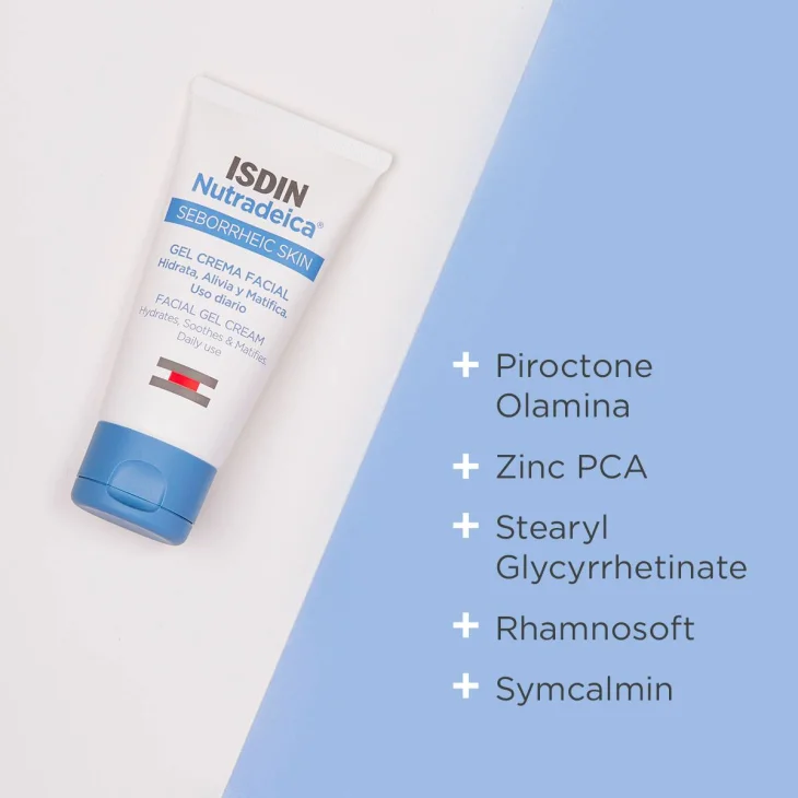Isdin Nutradeica Gel crema Viso Pelle a Tendenza Seborroica 50 ml