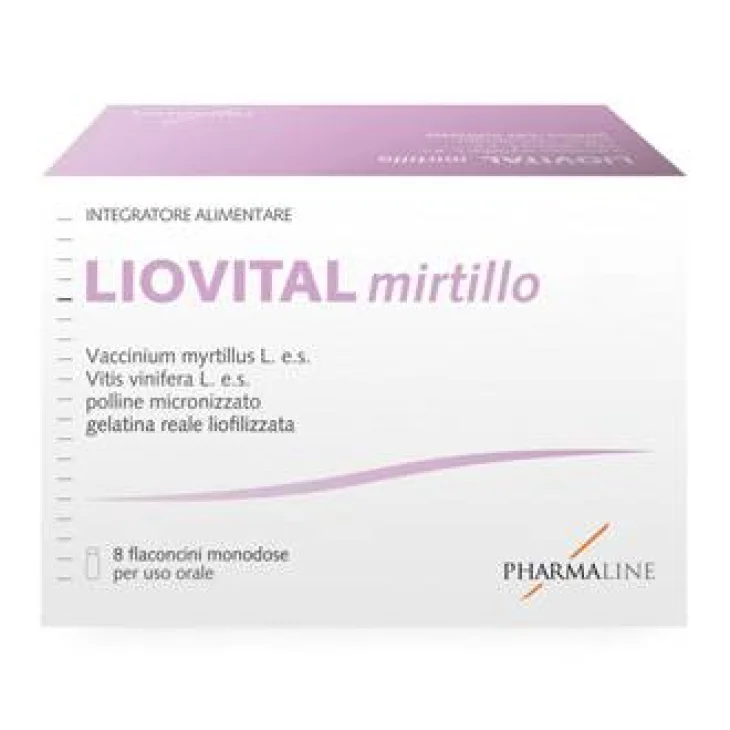 PharmaLine Liovital Mirtillo Integratore per il Microcircolo