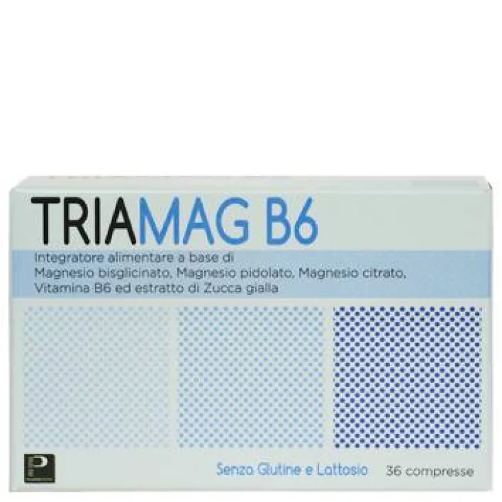 Piemme Triamag B6 Integratore Tre Sali di Magnesio
