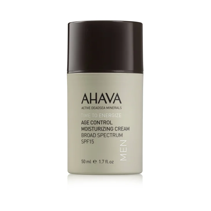 Ahava Men Time To Energize Age Control Moisturizing Cream idratante per il viso 50 ml