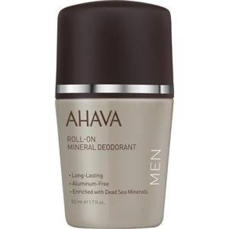 Ahava Men Time To Energize Mineral Roll-On Deodorante per pelli sensibili 50 ml