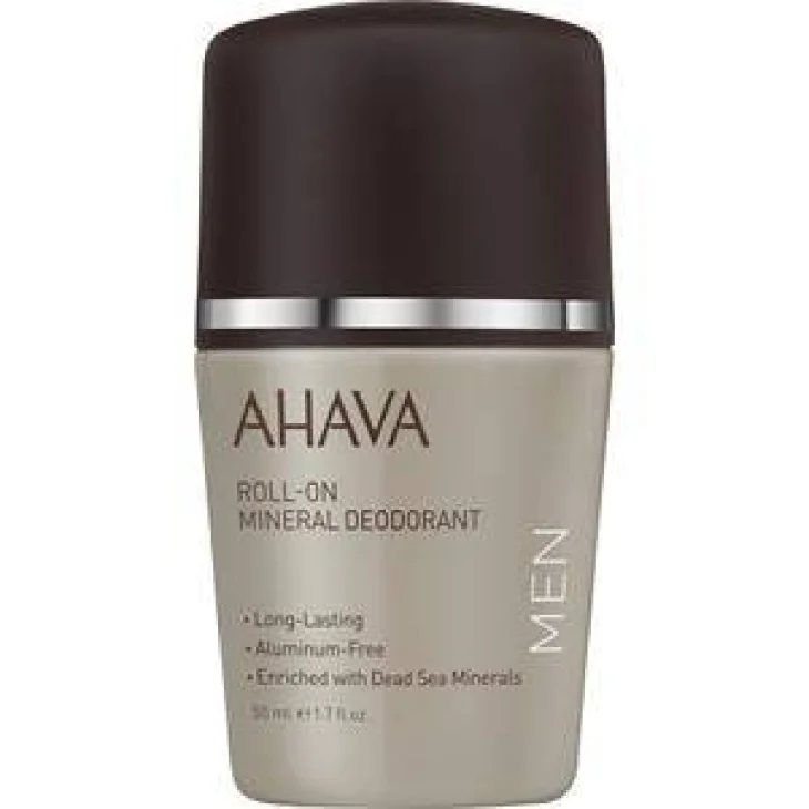 Ahava Men Time To Energize Mineral Roll-On Deodorante per pelli sensibili 50 ml