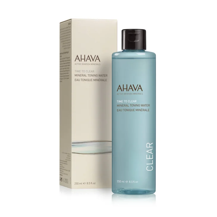 Ahava Time to Clear Mineral Toning Water Acqua micellare per il viso 250 ml