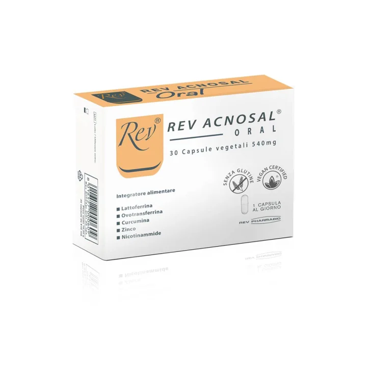 Pharmabio Rev Acnosal Integratore Contro Acne 30 capsule