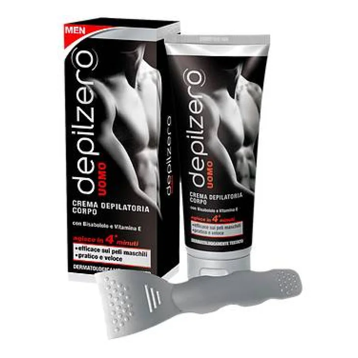 Depilzero Crema Corpo Depilatoria Uomo