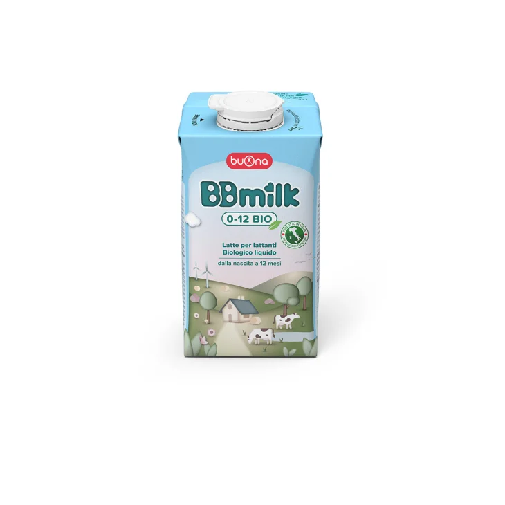 BBMilk 0-12 Latte Biologico Liquido per Bambini 500 ml