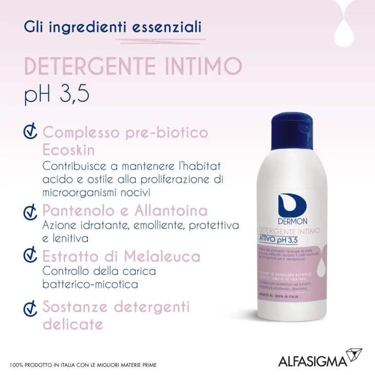 Dermon Detergente Intimo Attivo 250 ml