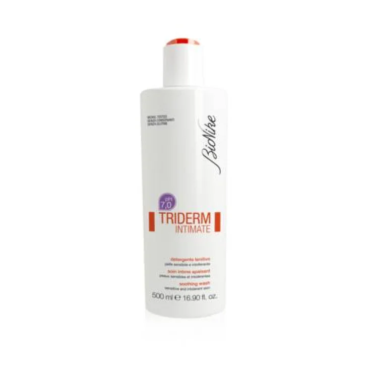 BioNike Triderm Intimate PH 7.0 Detergente intimo con azione lenitiva 500 ml