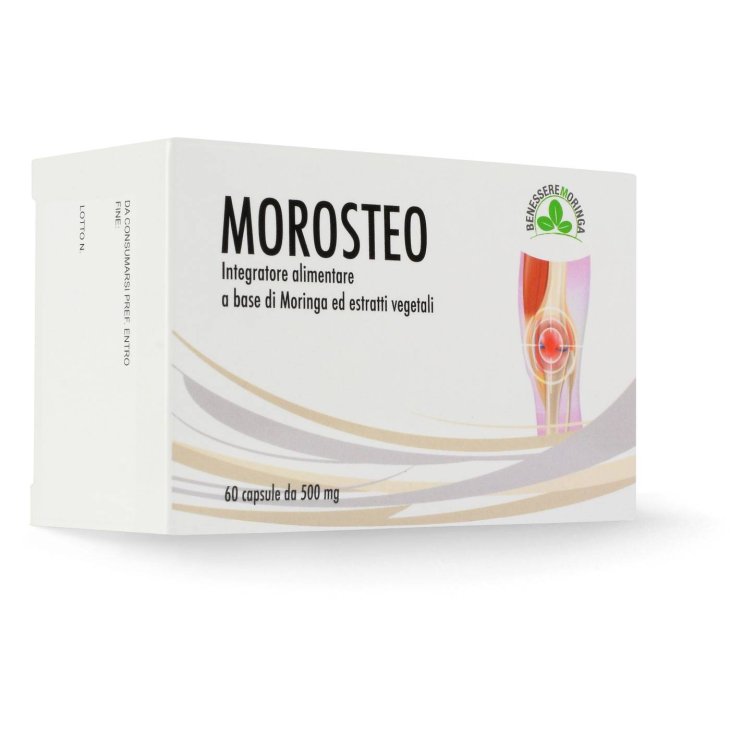Benessere Moringa Morosteo Integratore per le Ossa 60 capsule